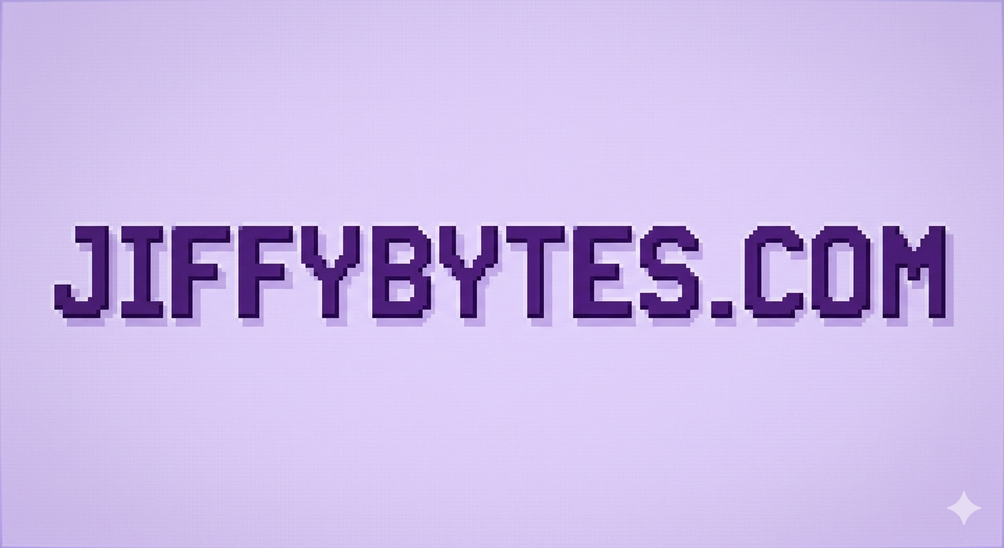 Jiffybytes 3D Printing Logo